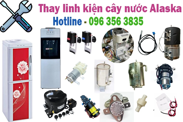 trạm bảo hành cây nước nóng lạnh Alaska