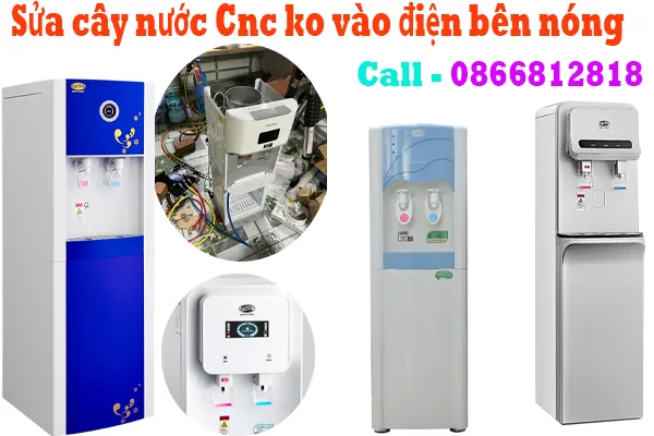 sửa cây nước nóng lạnh Cnc không vào điện bên nóng tại hà nội