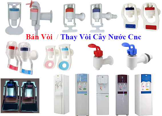 voi cay nuoc nong lanh cnc