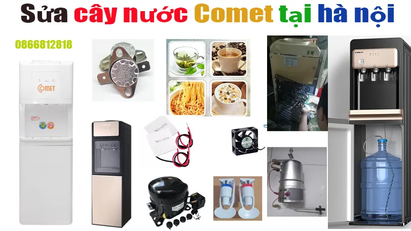 sửa cây nước Comet tại hà nội