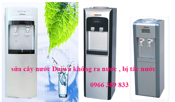 sửa cây nước nóng lạnh Daiwa bị tắc nước, ko ra nước