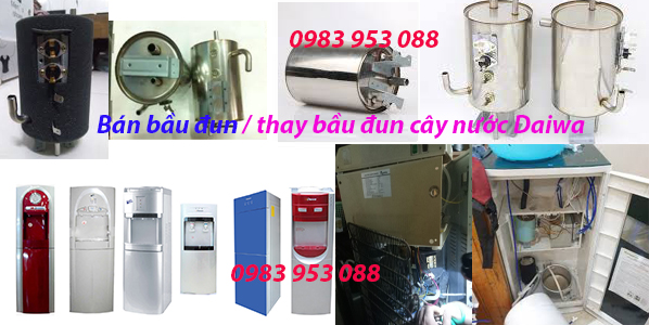 sua cay nuoc daiwa bi hong bau dun nong
