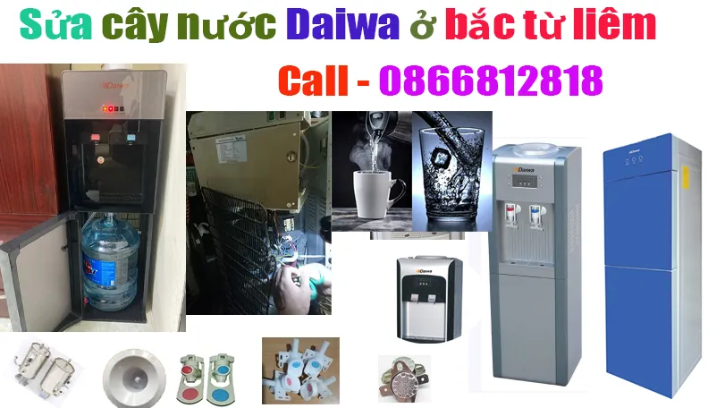sửa cây nước Daiwa tại bắc từ liêm