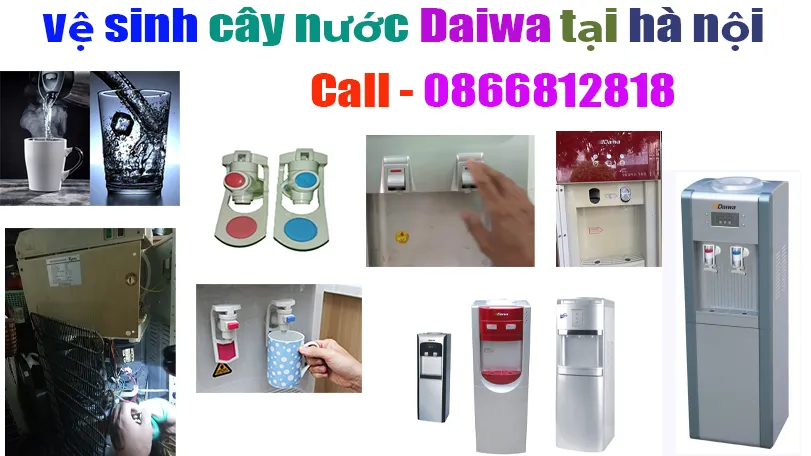 vệ sinh cây nước Daiwa tại hà nội