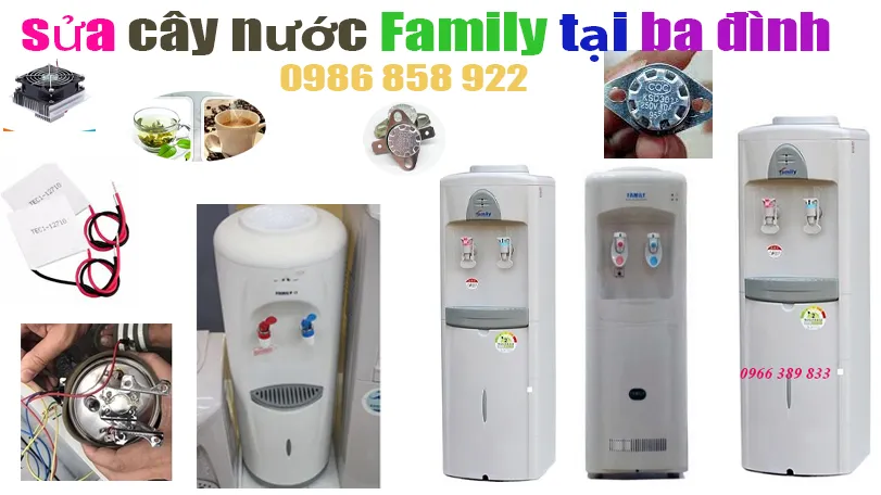 sửa cây nước Family tại ba đình