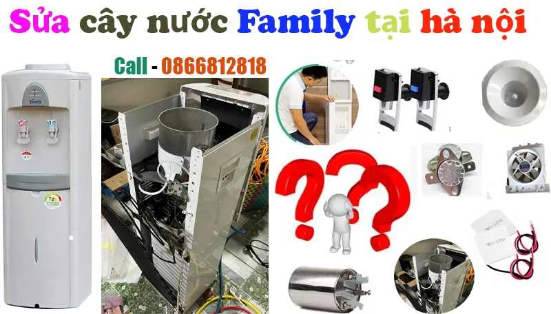 sửa cây nước Family tại hà nội