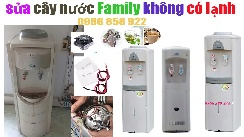 sửa cây nưc[s family không có nước lạnh tại hà nội
