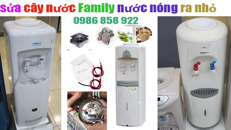 sửa cây nưc[s Family nước nóng ra nhỏ tại hà nội