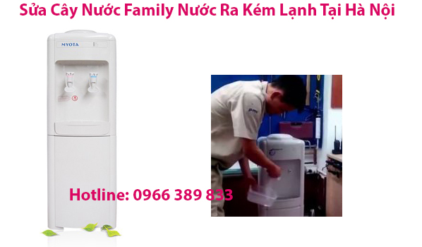 sua cay nuoc Family nuoc ra kem lanh tai ha noi
