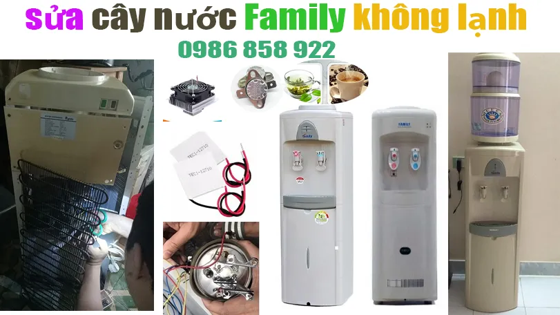 sửa cây nước family không lạnh tại nhà