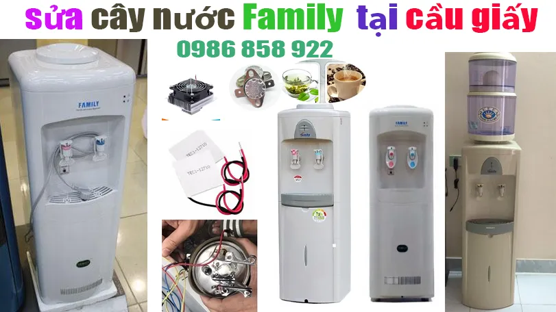 sửa cây nước family tại khu vực cầu giấy