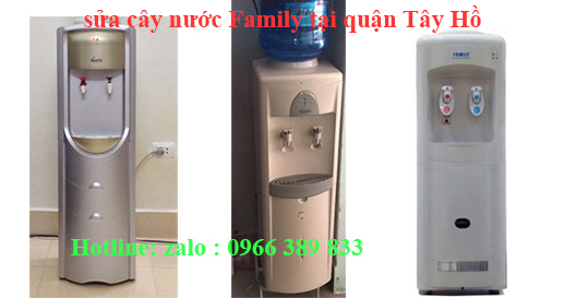 sửa cây nước Family tại quận Tây Hồ