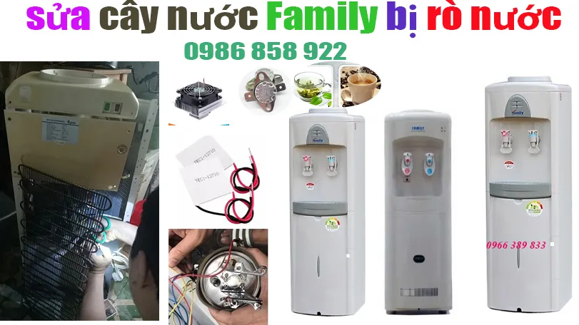 sửa cây nước family bị chảy nước rò nước