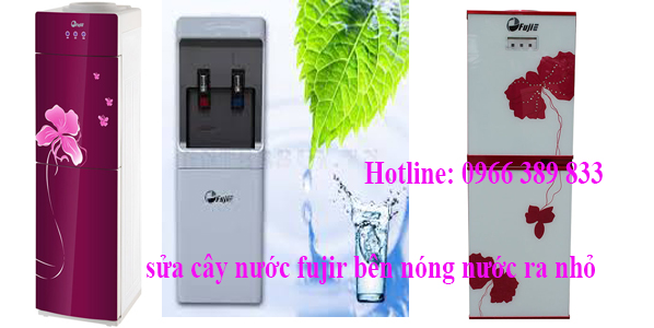 sửa cây nước Fujie nước ra không nóng tại nhà