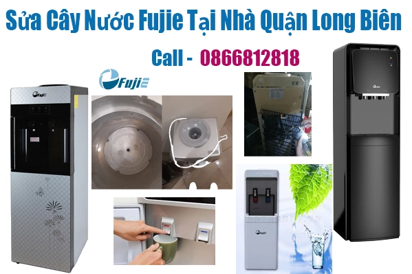 sửa cây nước nóng lạnh Fujie tại nhà quận Long Biên
