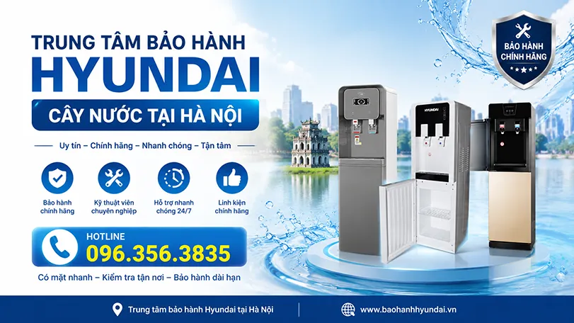 sửa cây nước nóng lạnh Hyundai tại hà nội
