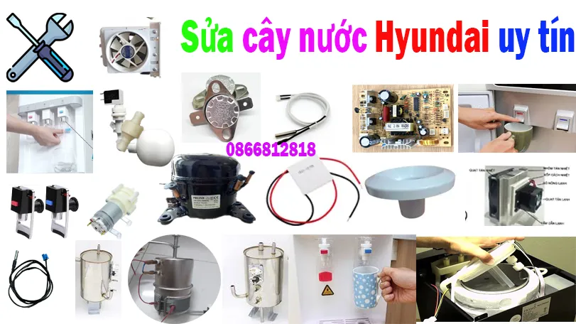 sửa cây nước nóng lạnh Hyundai tại hà nội