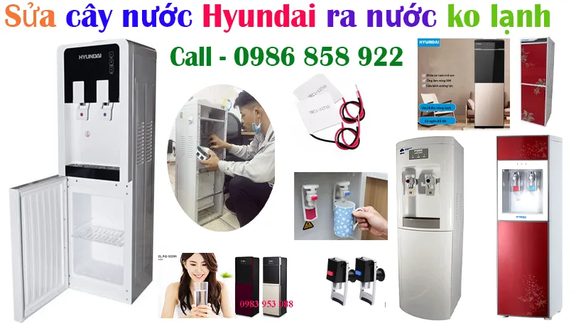sửa cây nước Hyundai không lạnh tại hà nội
