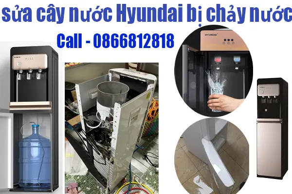 sửa cây nước Hyundai bị chảy nước rò nước tại hà nội