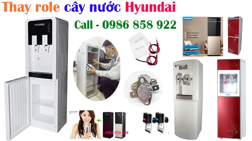 thay role cây nước Hyundai tại hà nội