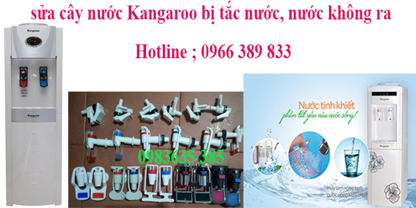 sửa cây nước kangaroo bị tac nuoc
