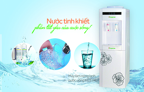  Cây Nước Kangaroo sáng đèn bên nóng nhưng nước ra không nóng 