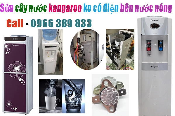 sửa cây nước Kangaroo không điện bên nóng