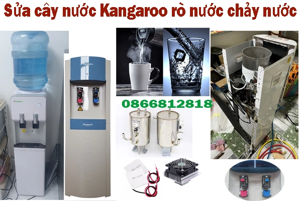 sửa cây nước nóng lạnh Kangaroo rò nước chảy nước