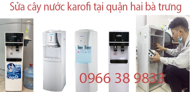 sua cay nuoc karofi tai hai ba trung