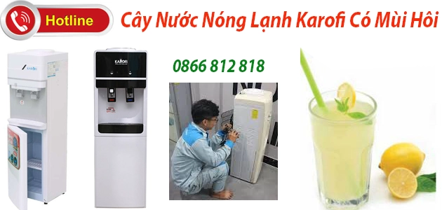 sua-cay-nuoc-nong-lanh-karofi-co-mui-hoi