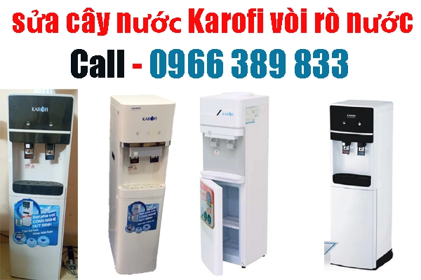 sua-cay-nuoc-karofi-voi-bi-chay-nuoc
