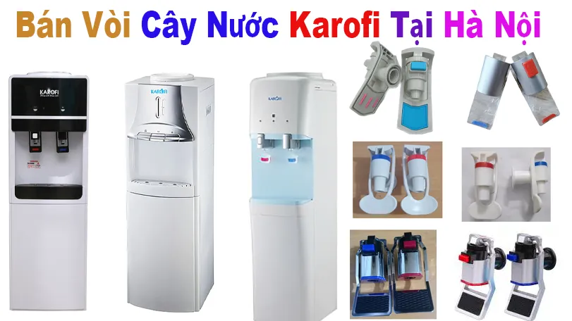 bán vòi cây nước nóng lạnh Karofi tại hà nội