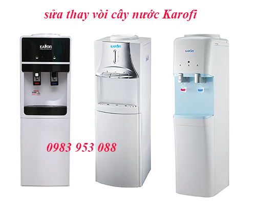 sửa chữa thay vòi cây nước Karofi 