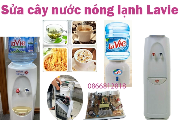 sửa chữa cây nước nóng lạnh Lavie
