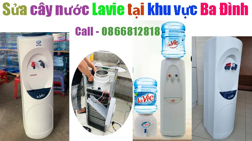 sửa cây nước nóng lạnh lavie tại quận ba đình