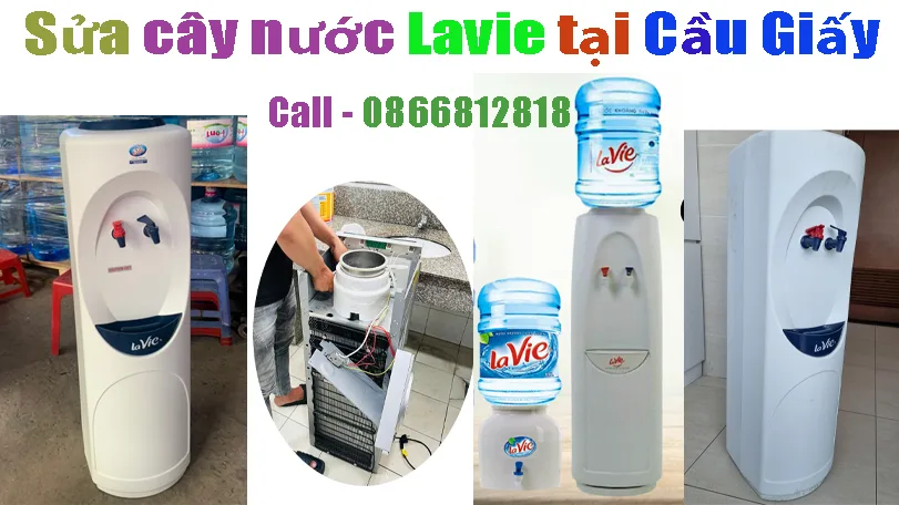 sửa cây nước nóng lạnh Lavie tại cầu giấy