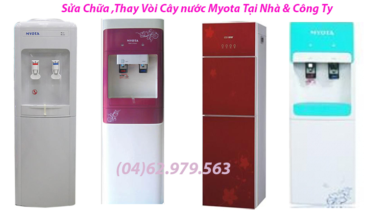 sua cay nuoc myota khong ra nuoc nong