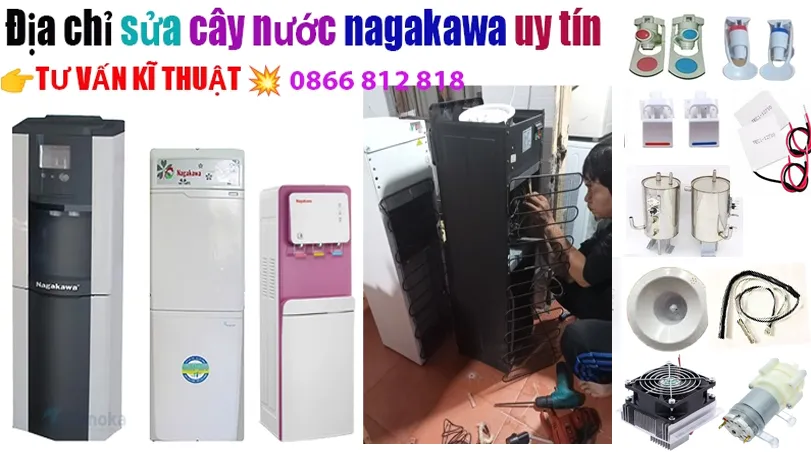 Địa chỉ sửa cây nước Nagakawa tại hà nội