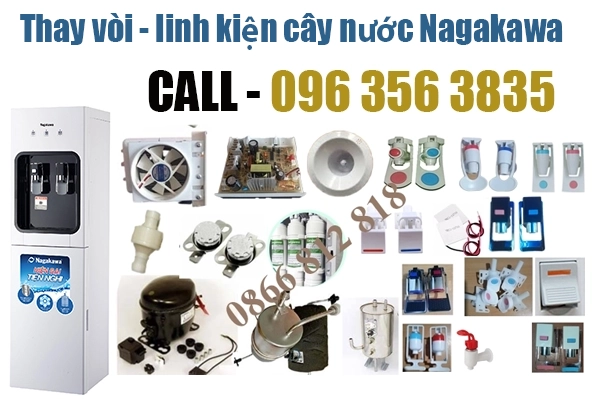 thay vòi cây nước nagakawa tại hà nội