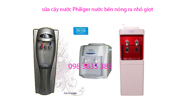 sửa cây nước Philiger nước nóng ra nhỏ giọt