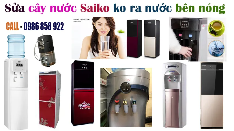 sửa cây nước Hyundai ko ra nước bên nóng tại hà nội