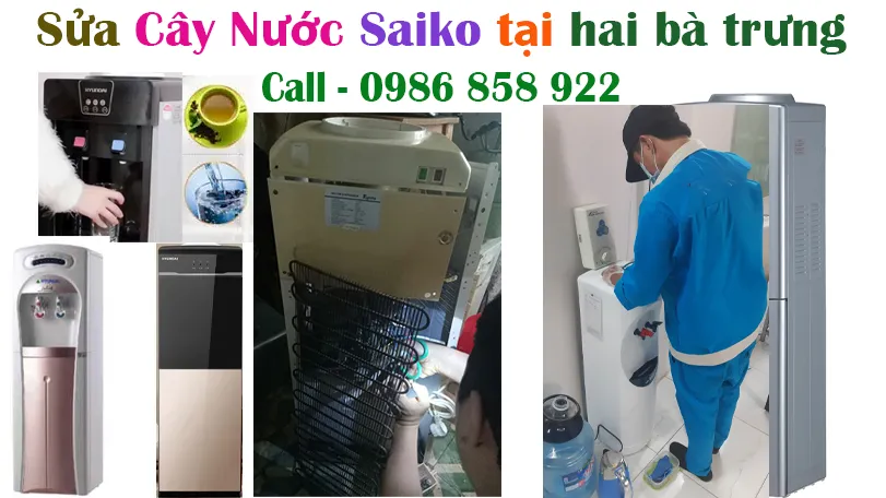 sửa cây nước saiko tại hai bà trưng