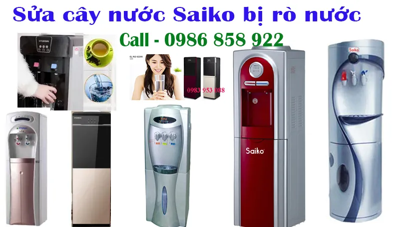 sửa cây nước Saiko bị rò nước tại hà nội