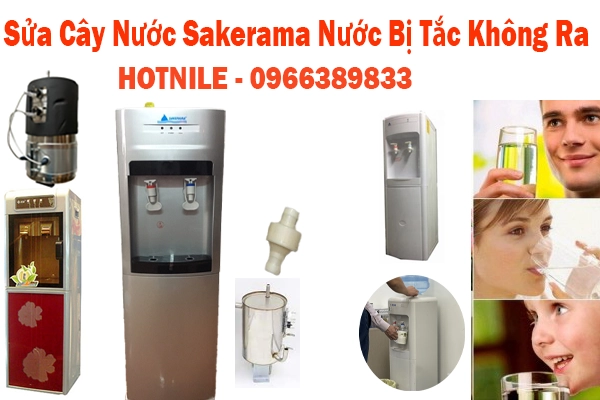 Sửa Cây Nước Sakerama Nước Bị Tắc Không Ra