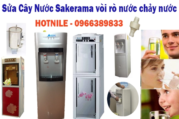 sửa cây nước Sakerama vòi rò nước chảy nước