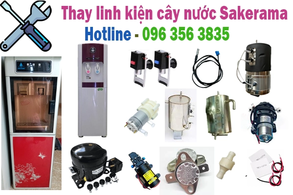 trung tâm bảo hành cây nước Sakarama tại hà nội