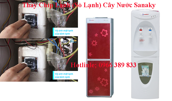 Thay Chíp Lạnh (Sò Lạnh) Cây Nước Sanaky