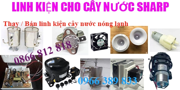 thay bom cho cay nuoc nong lanh sharp tai ha noi