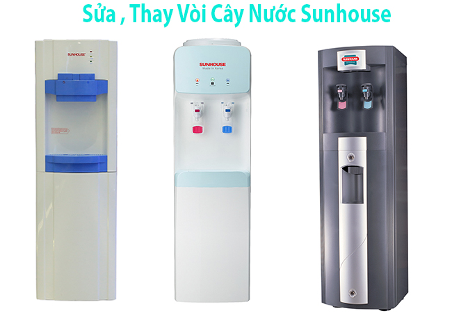 sua cay nuoc sunhouse nuoc ra kem nong