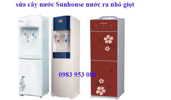 sửa cây nước Sunhose nước ra nhỏ giọt